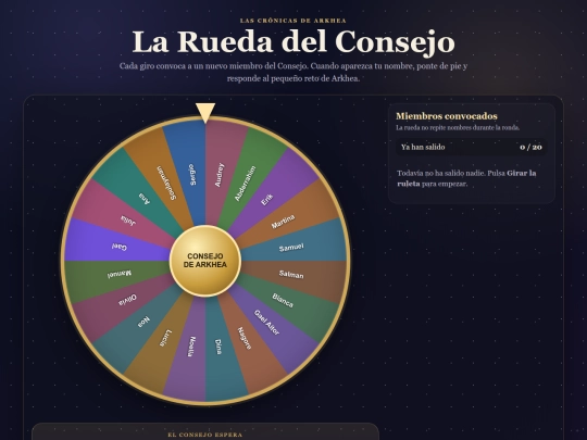 Arkhea_Ruleta_Sociograma_5C screenshot