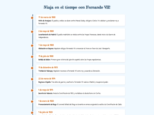 FERNANDO VII screenshot