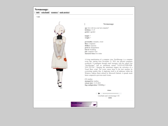 newmessage screenshot