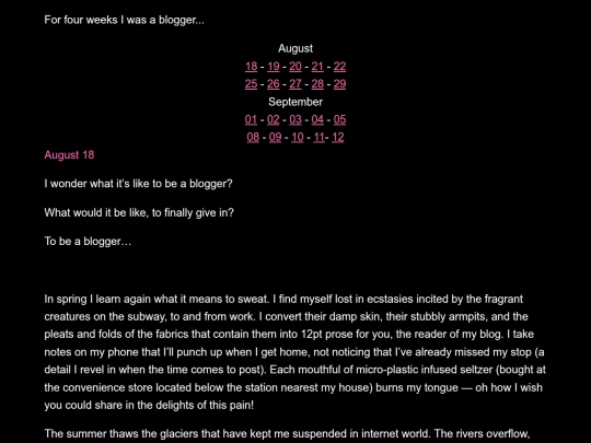 blog screenshot