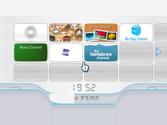 WiiMenuTest screenshot