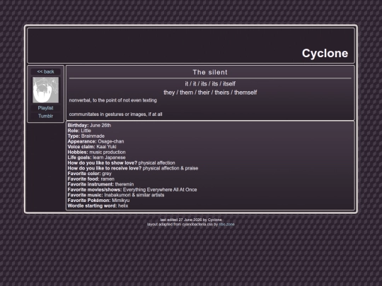 pages/cyclone screenshot
