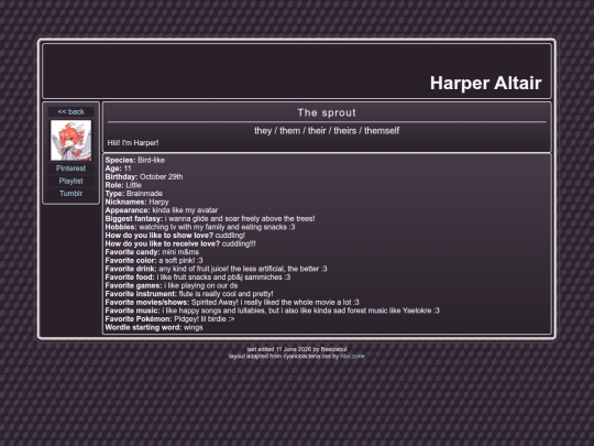 pages/harper screenshot