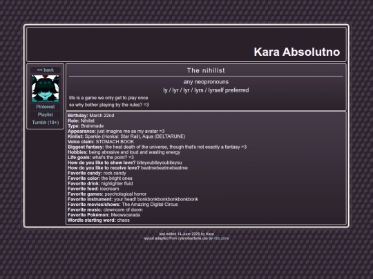 pages/kara screenshot