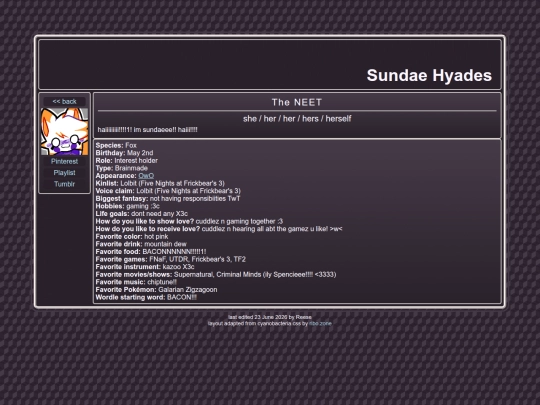 pages/sundae screenshot