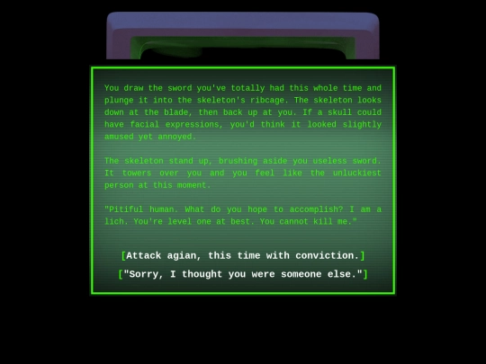 die screenshot