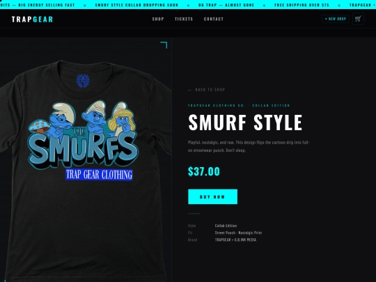 smurfs screenshot