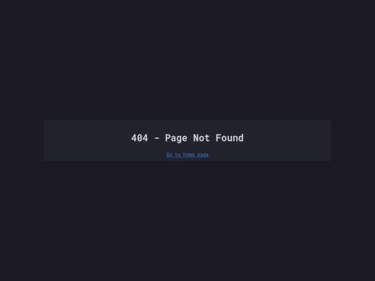 not_found screenshot