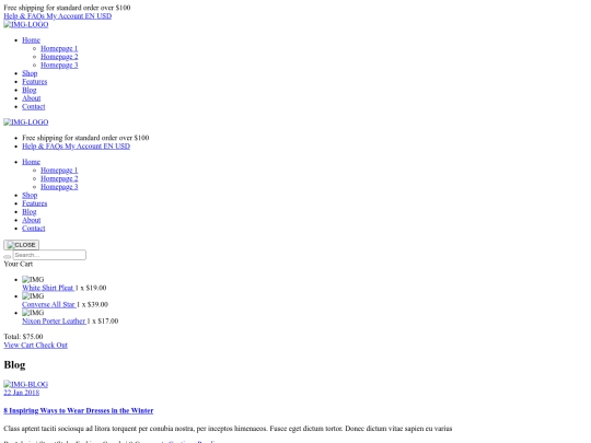 blog screenshot