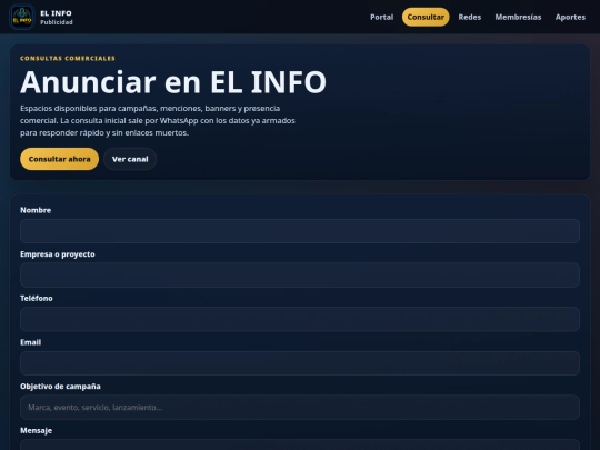 anunciar screenshot