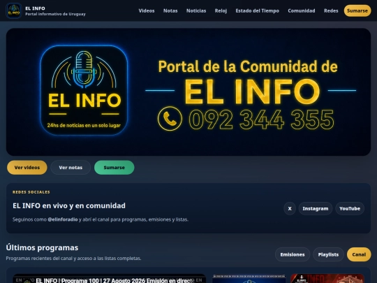 index screenshot