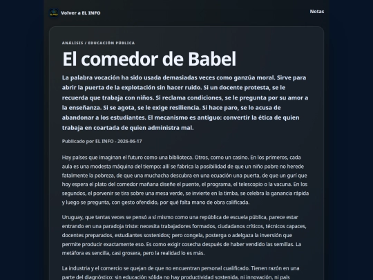 notas/el-comedor-de-babel screenshot