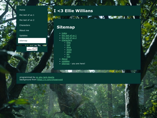 page/sitemap screenshot