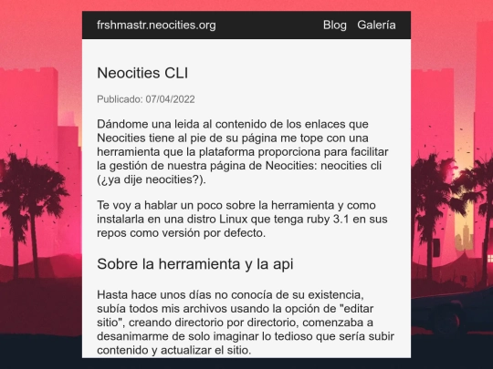blog/neocities-cli screenshot
