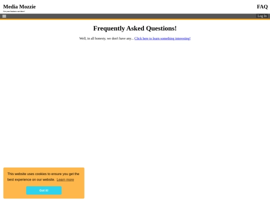 faq screenshot