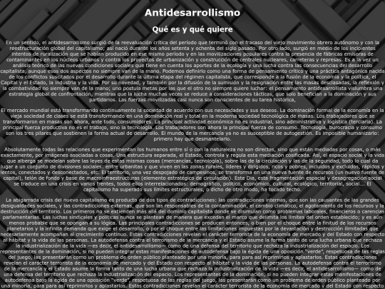 antidesarrollismo screenshot