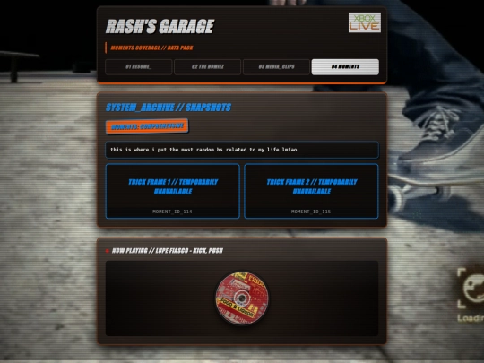 moments screenshot