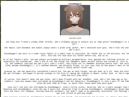 ocs.blooddoggirl screenshot