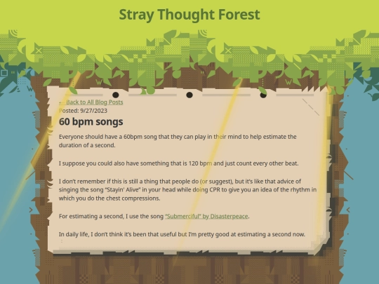 blog/60bpmsongs screenshot