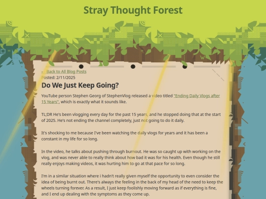 blog/dowejustkeepgoing screenshot