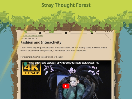 blog/fashionandinteractivity screenshot