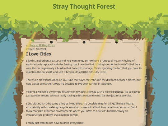blog/ilovecities screenshot