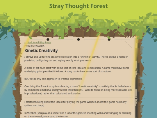 blog/kineticcreativity screenshot