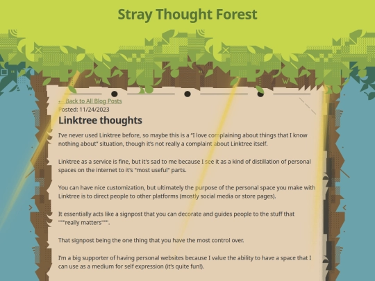 blog/linktreethoughts screenshot