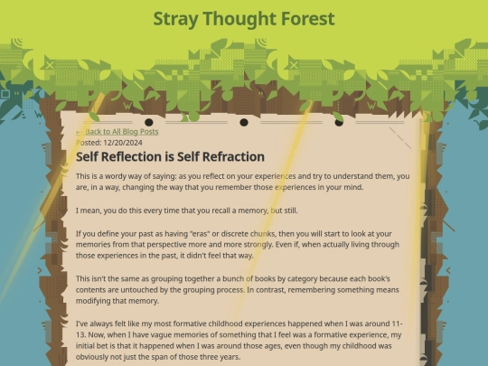 blog/selfreflectionisselfrefraction screenshot