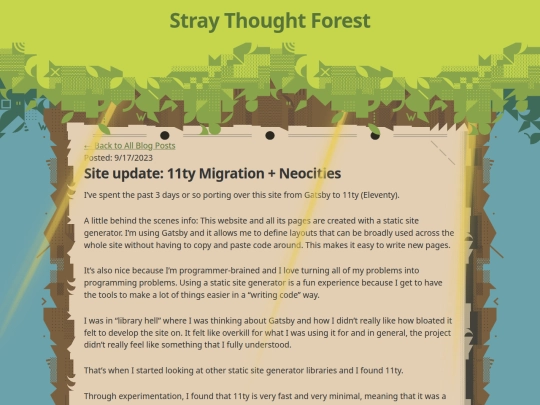 blog/siteupate11tymigration screenshot