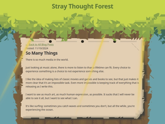blog/somanythings screenshot