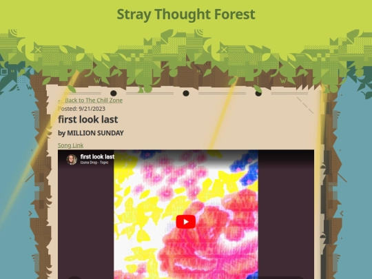 chillzone/firstlooklast screenshot