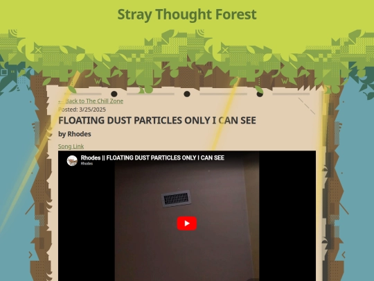 chillzone/floatingdustparticlesonlyicansee screenshot