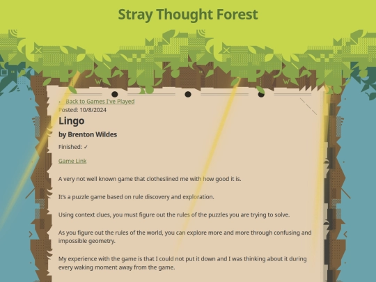 gamesiveplayed/lingo screenshot