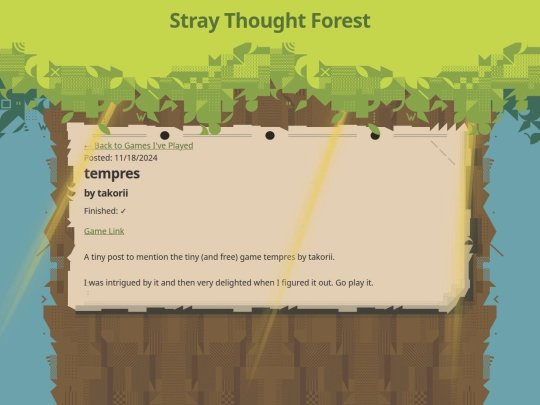 gamesiveplayed/tempres screenshot