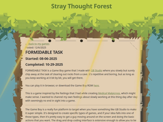 projects/games/formidabletask screenshot