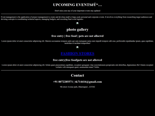 event/event screenshot