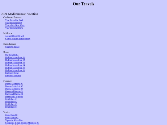ourtravels screenshot