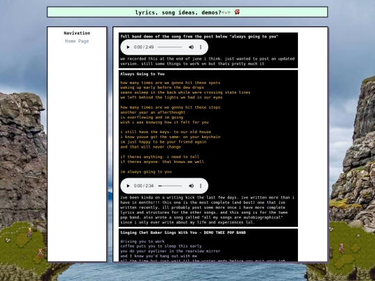 writing screenshot