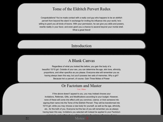 Tome of the Eldritch Pervert screenshot