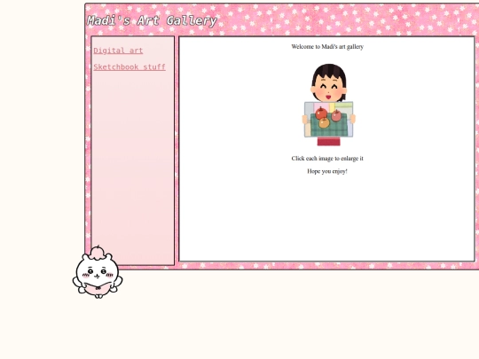 madis-art-gallery screenshot