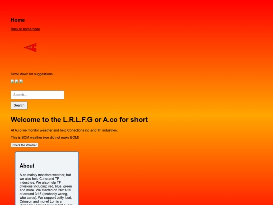 A.co/willthisworkwitjsearch screenshot