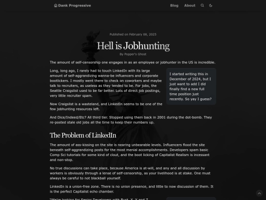 blog/hell-is-jobhunting screenshot