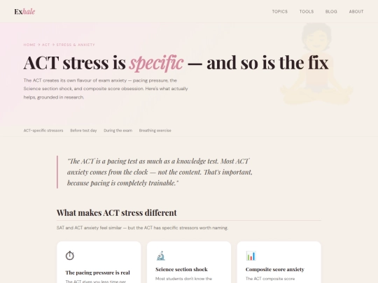 act-stress screenshot
