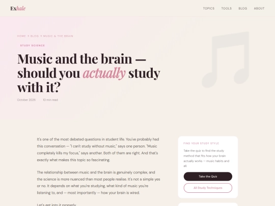 music-and-the-brain screenshot