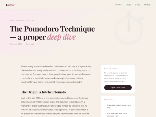 pomodoro-deep-dive screenshot
