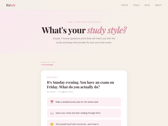 quiz screenshot