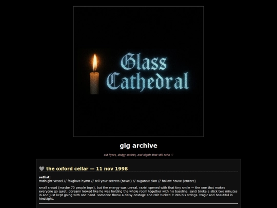 gigs screenshot