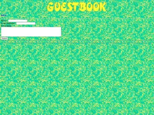 guestbook screenshot