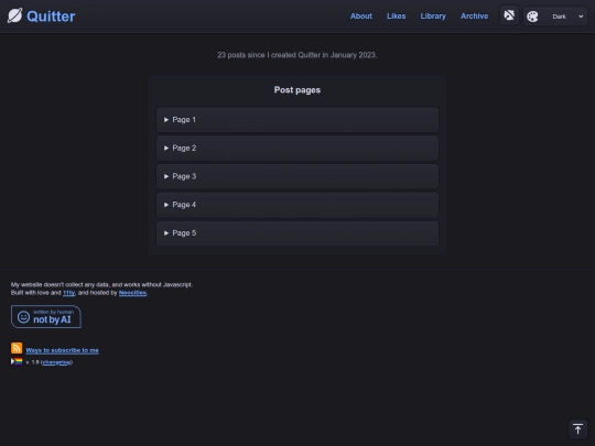 archive screenshot